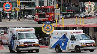 ⁴ᴷ Responding: Toronto Fire Services, P331 & EMS Units 981 & 949 - Lights & Sirens - 06/12/2026