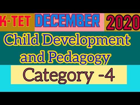 K-TET 2020 DECEMBER CATEGORY IV CHILD DEVELOPMENT AND PEDAGOGY QUESTION PAPER DISCUSSION|@CraftMedia