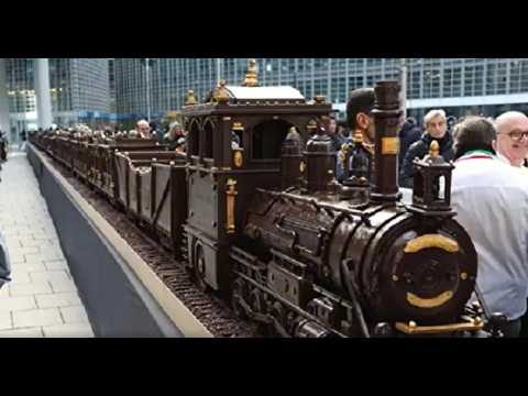 The HUGE Chocolate Train Breaking Records!