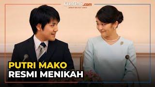 Lepas Gelar Kerajaan Jepang, Putri Mako Menikah dengan Rakyat Biasa