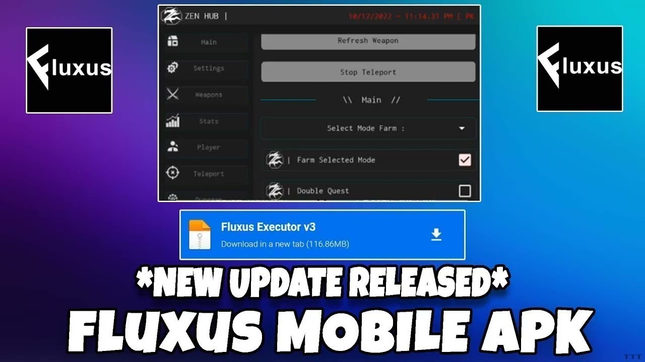 Fluxus Executor APK 1.0 Download Mobile App Android
