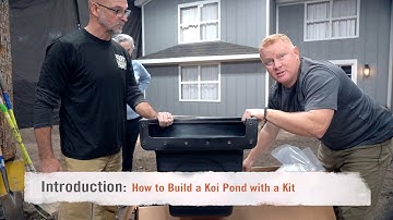 How to Build a Koi Pond with a Kit: Introduction
