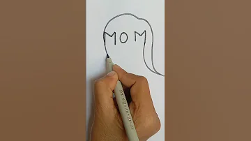 How to draw mother's day #shorts #youtubeshorts #shotsfeed #drawing #mom