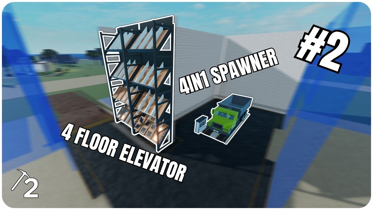 I built a 4-Floor Elevator for my SHELVES? | Refinery Caves 2