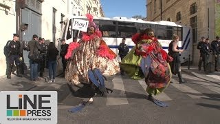 Manifestation des intermittents chômeurs et précaires \/ Paris - France 20 mars 2014