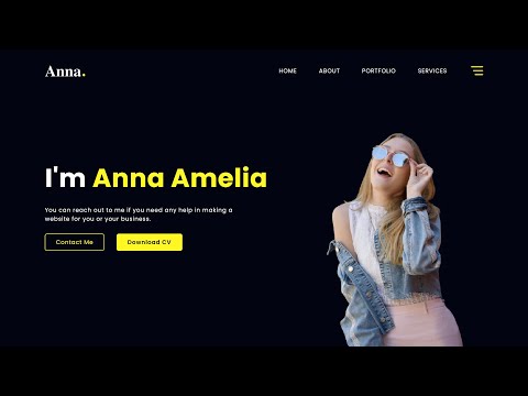 How To Make Website With Auto Typing Text Effect Using HTML CSS JavaScript