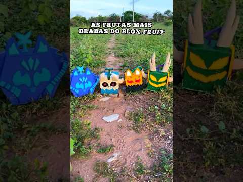 AS FRUTAS MAIS RARAS DO BLOX FRUITS #bloxfruitsnavidareal #bloxfruits #humor #roblox #kitsune