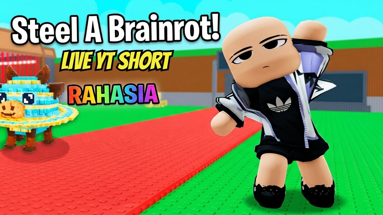 AKU MELANJUTKAN GAME ROBLOX TERBAIK STEEL A BRAINROT?!