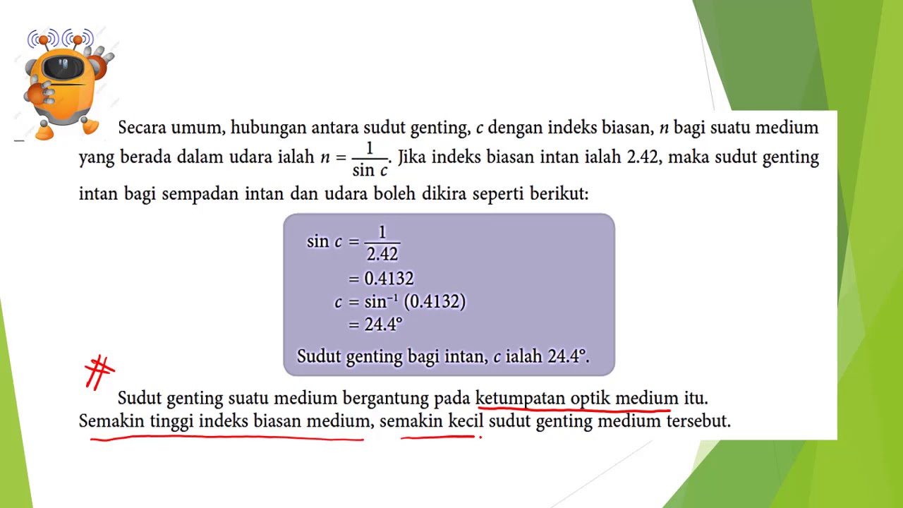 Pantulan Dalam Penuh Fizik Kssm T4 Youtube