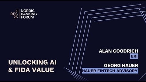 Unlocking AI & Open Finance: Insights from the Nordic Banking Forum 2025