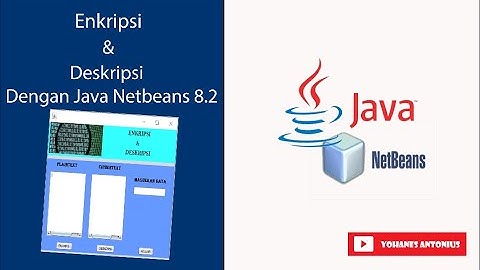 How to Make Encryption with Java Netbeans 8.2