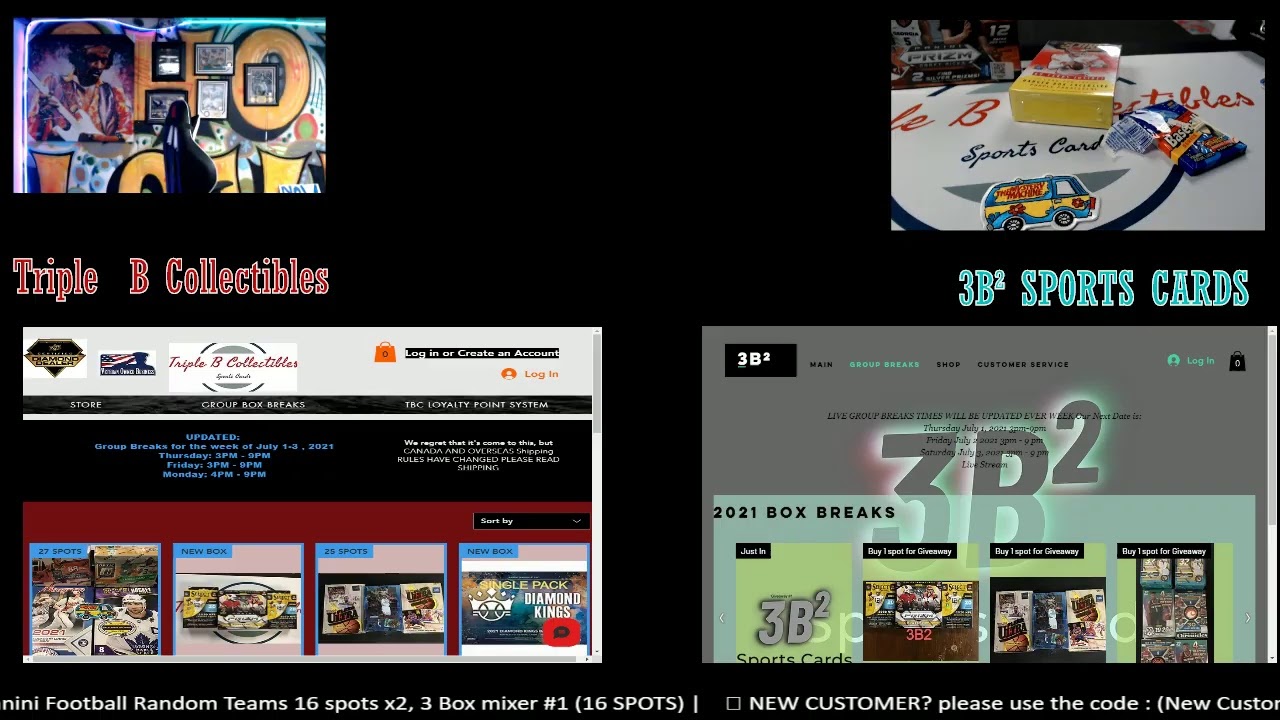 3B2 SPORTS CARDS LIVE GROUP AND PACKS YouTube
