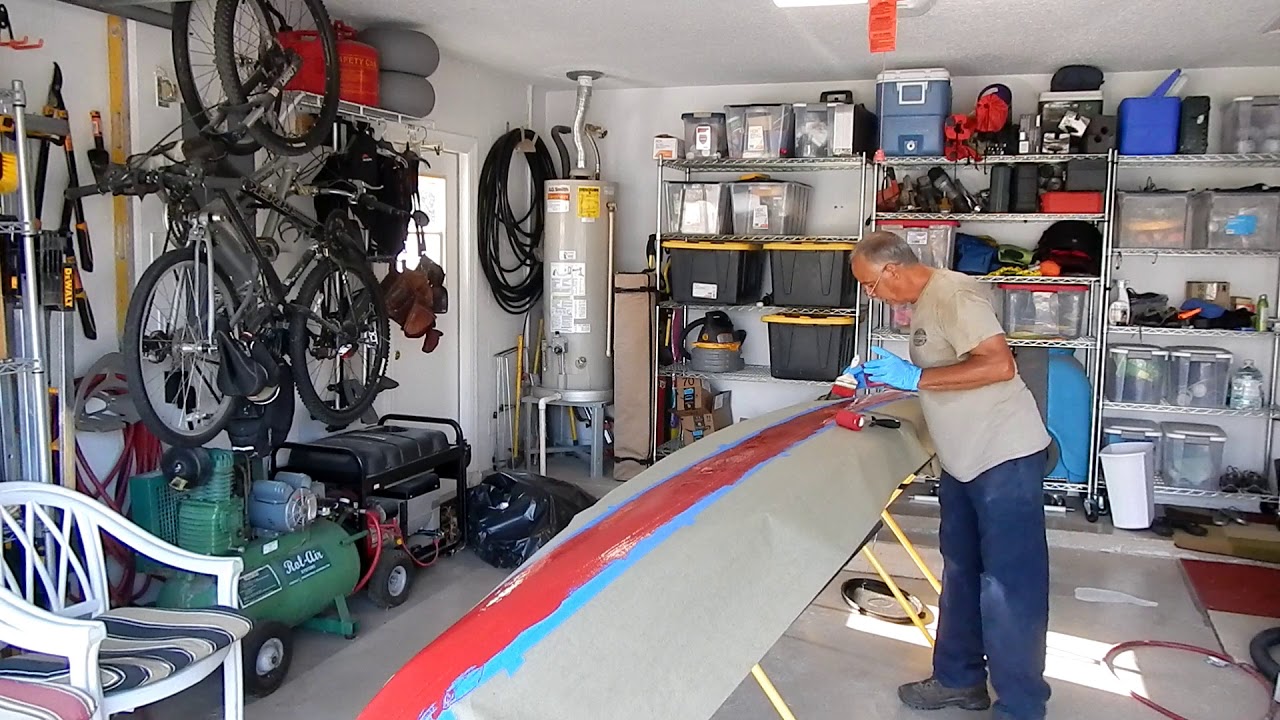 Kayak Fiberglass Keel Strip YouTube