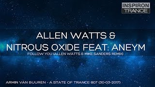 Allen Watts & Nitrous Oxide Feat. Aneym - Follow You (Allen Watts & Mike Sanders Remix)