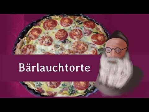 Video: Wie Man Bärlauchkuchen Macht