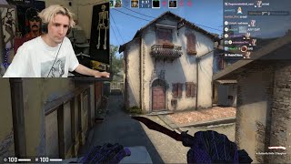 xQc Having The Worst Movement of All Time in CSGO