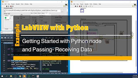 LabVIEW with Python for machine learning - YouTube