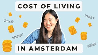 COST OF LIVING IN AMSTERDAM | How much I spend on rent, bills, taxes, food (\& my tips!) 💰