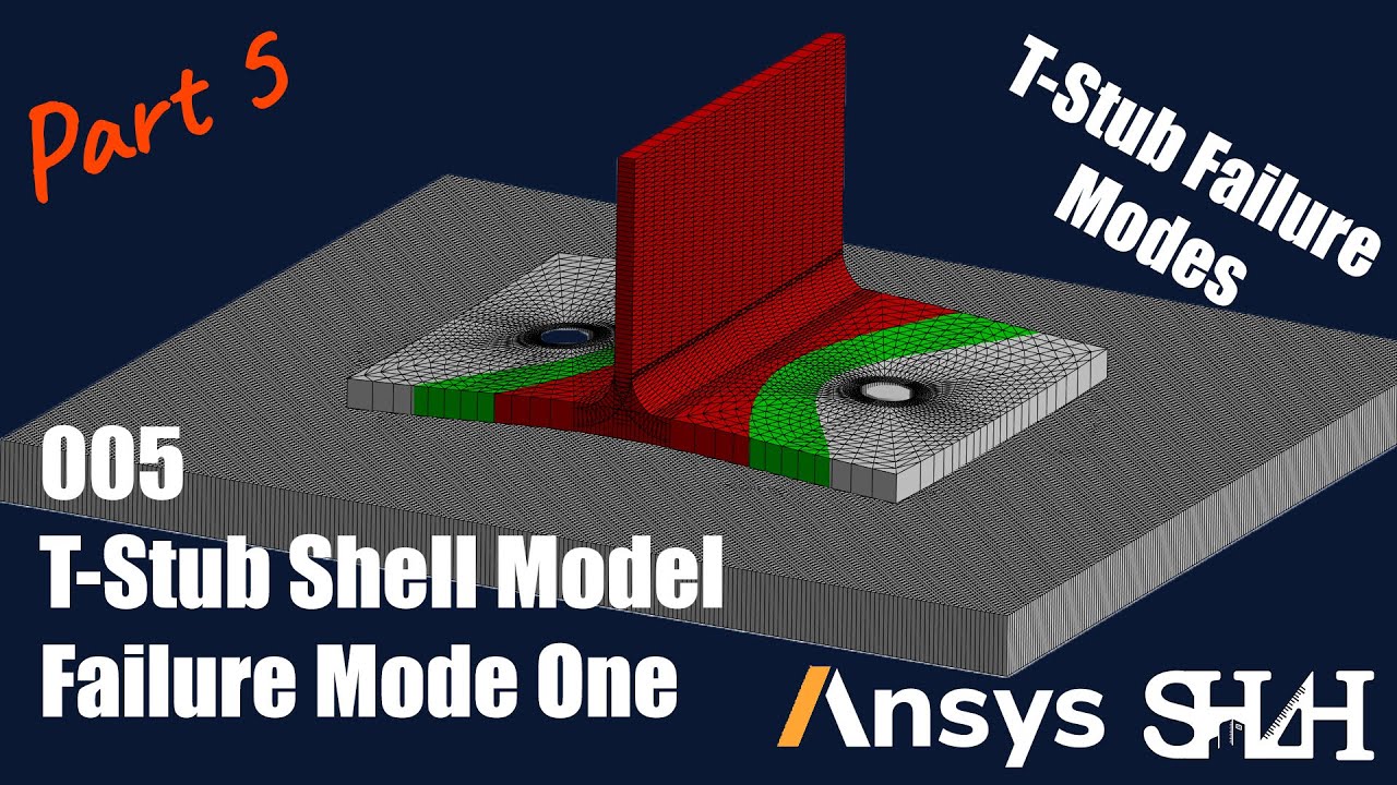 T-Stub Part 5 Shell Model Failure Mode One