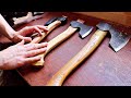 Carving axe handle ergonomics  soulwood creations aka peter kovacs