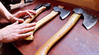 Carving Axe Handle Ergonomics - Soulwood Creations (aka Peter Kovacs)