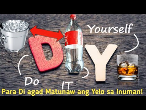 Video: Paano Matunaw Ang Yelo