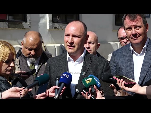 Đurić i Mirović obišli sedam lokacija u Novom Sadu