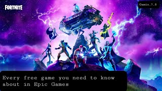 EVERY FREE GAME YOU NEED TO KNOW ABOUT IN EPIC GAMES|| GAMIX.7.8YT screenshot 5