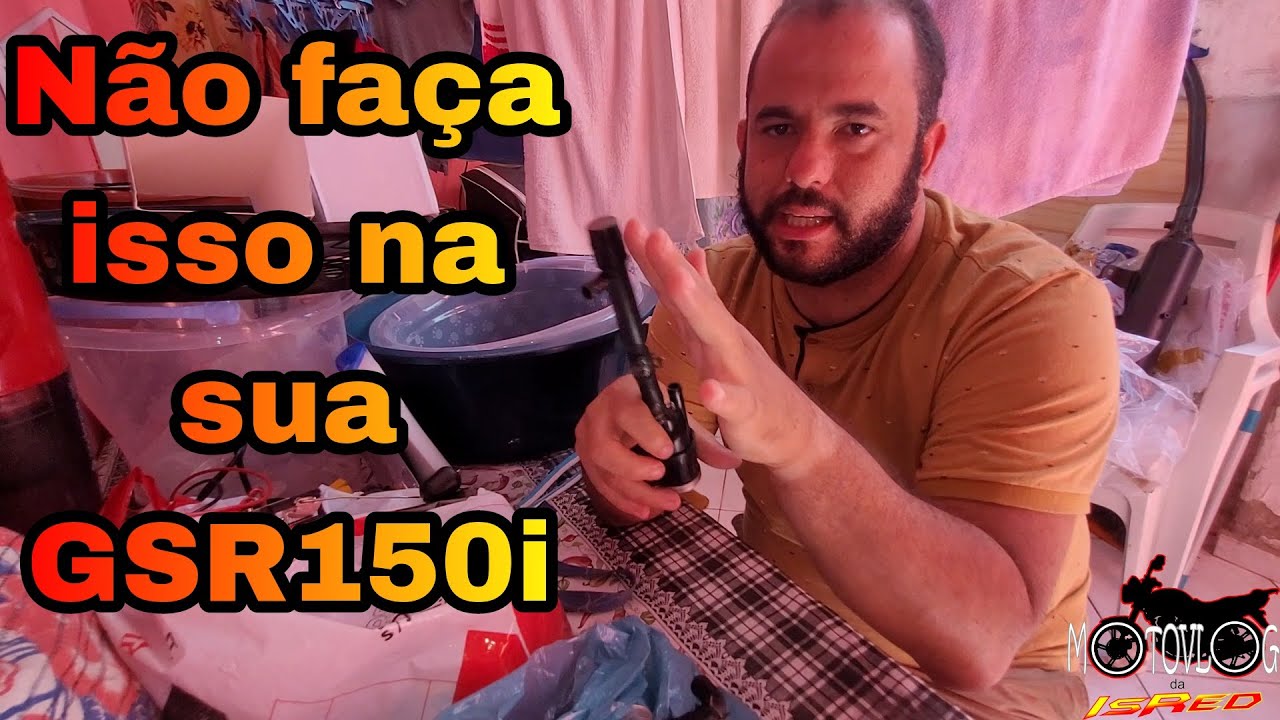 Vai isolar o filtro de gasolina da GSR 150i? não faça isso antes de ver este vídeo!