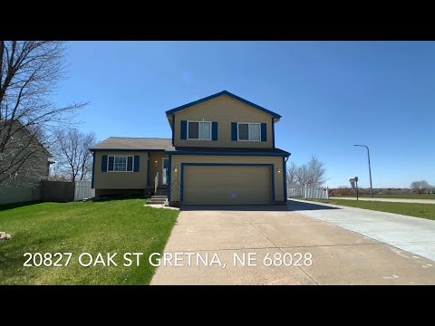 20827 Oak St., Gretna, NE home video tour