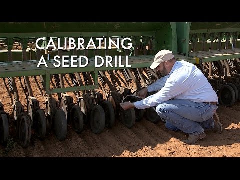 Seed Drill Calibration