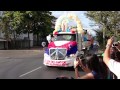 Fiesta a la virgen del carmen en Ibagué - Colombia.