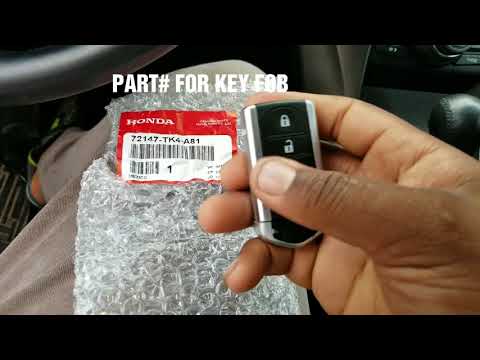 HOW TO PROGRAM KEYLESS ENTRY REMOTE SMART KEY TO START CAR AUTEL