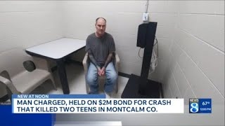 Man charged in crash that killed 2 teens near Six Lakes