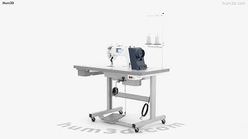 Sewing Machine 3D model by 3DModels.org