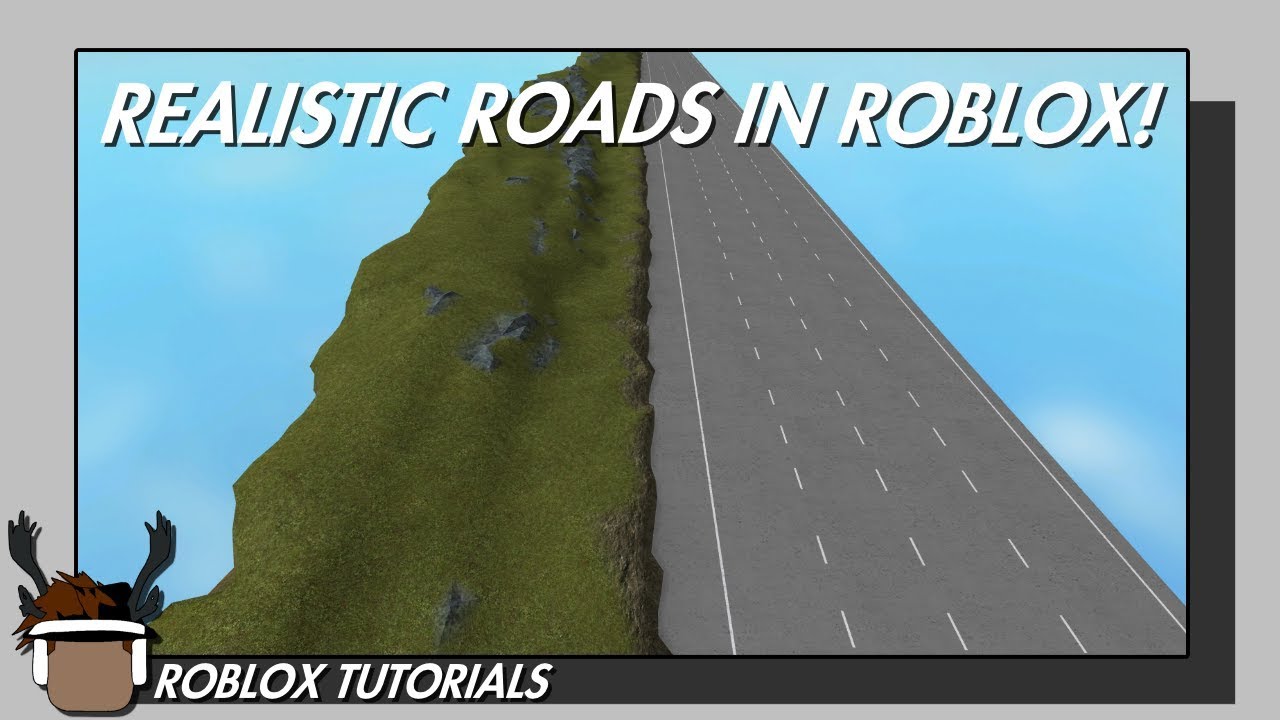 How To Build Realistic Roads In Roblox Easy Youtube