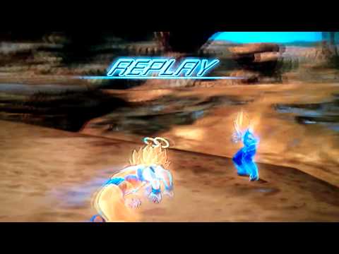 超2悟空対魔人べジータ。終わりなき戦い。