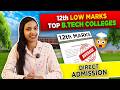 30%-60% Jee Percentile? 😱 | Don’t Panic | Top Colleges Engineering College | Direct Admission 2026