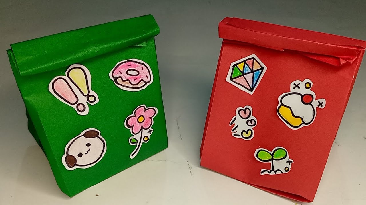 Easy Mini Origami Gift Box | Paper Craft | @Crafty_Aman_ - YouTube