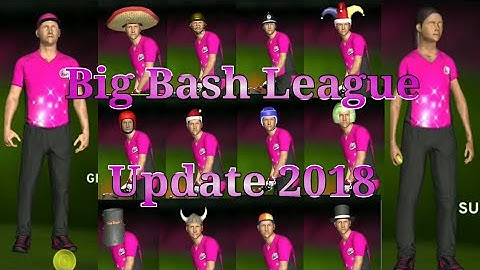 ( New Update ) Big Bash cricket League 2018 by Big Ant Cricket - aNdroid / IOS Gameplay