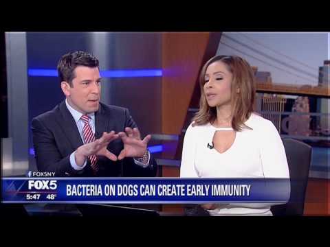 Bacteria On Dogs Can Create Early Immunity (4-7-17)