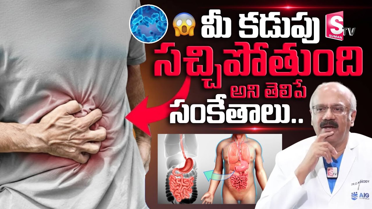 మీ కడుపు సచ్చిపోతుంది అని తెలిపే సంకేతాలు.! Dr.Nageswar Reddy | Anchor Nirupama | SumanTV Arogaym