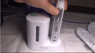 Philips HX9172/10 FlexCare Platinum Rechargeable Toothbrush UV Sanitizer review - YouTube