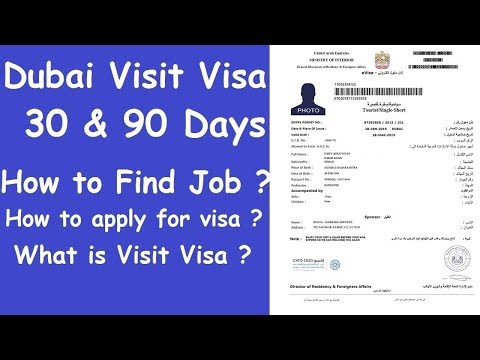 Dubai visit visa cost reduced | hurry up offer valid limited time 90 days for - the best option to find a job in dubai, just book ...