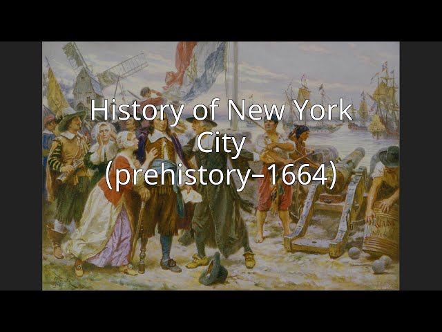 Prehistorical Roots of New York City