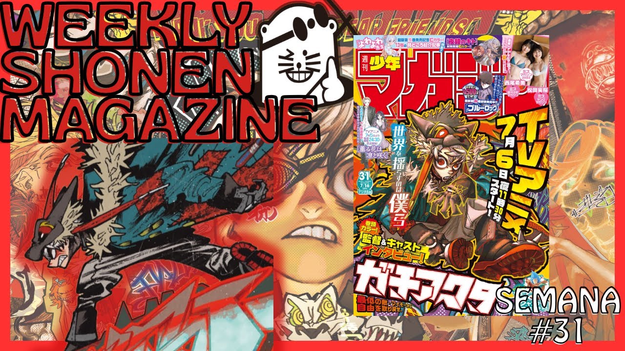 Weekly Shonen Magazine [2025] Semana 31 (Ranking Semanal) YouTube