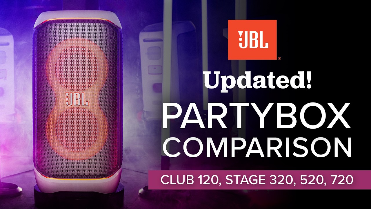 JBL PartyBox Stage 320 Portable Bluetooth Party Speaker