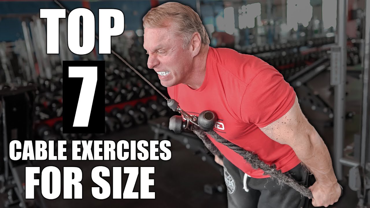 BIGGER ARMS - Best 7 Cable Triceps Exercises for Muscle Mass