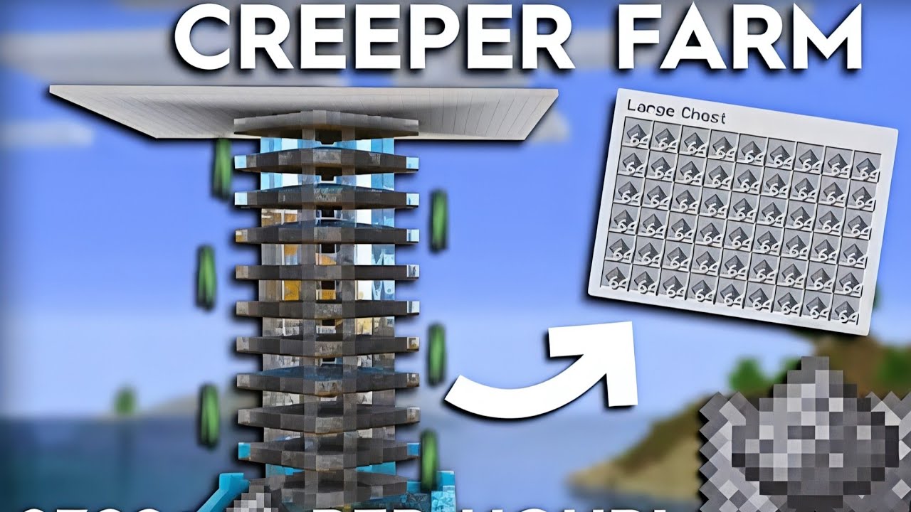 Best gunpowder farm in minecraft - YouTube