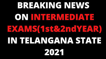 BREAKING NEWS ON INTERMEDIATE 1&2 YEAR STUDENTS|EXAMS|TELANGANA|MARCH|PROMOTED|1ST EXAMS POSTPONED?